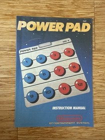 NES Power Pad Manual for Nintendo (Manual Only) PWP