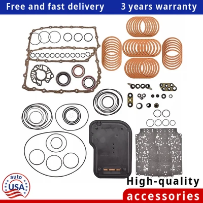 6L90 6L80 Transmission Master Rebuild Kit Steel Friction discs For Chevrolet GM Foto 1 de 4
