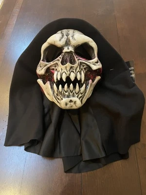 Adult Zagone Studios Hand Made “UV Dem Bones” Halloween Mask N1151 - Image 1 of 4