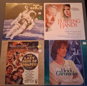 LASER DISC LOT of 4 nwt Air & Space #5 , HEIDI CHRONICLES, PUSHING HANDS Sealed - Foto 1 di 16