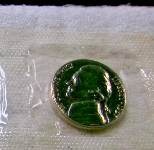 1957 Proof Jefferson Nickel in Mint Cello - Picture 1 of 1