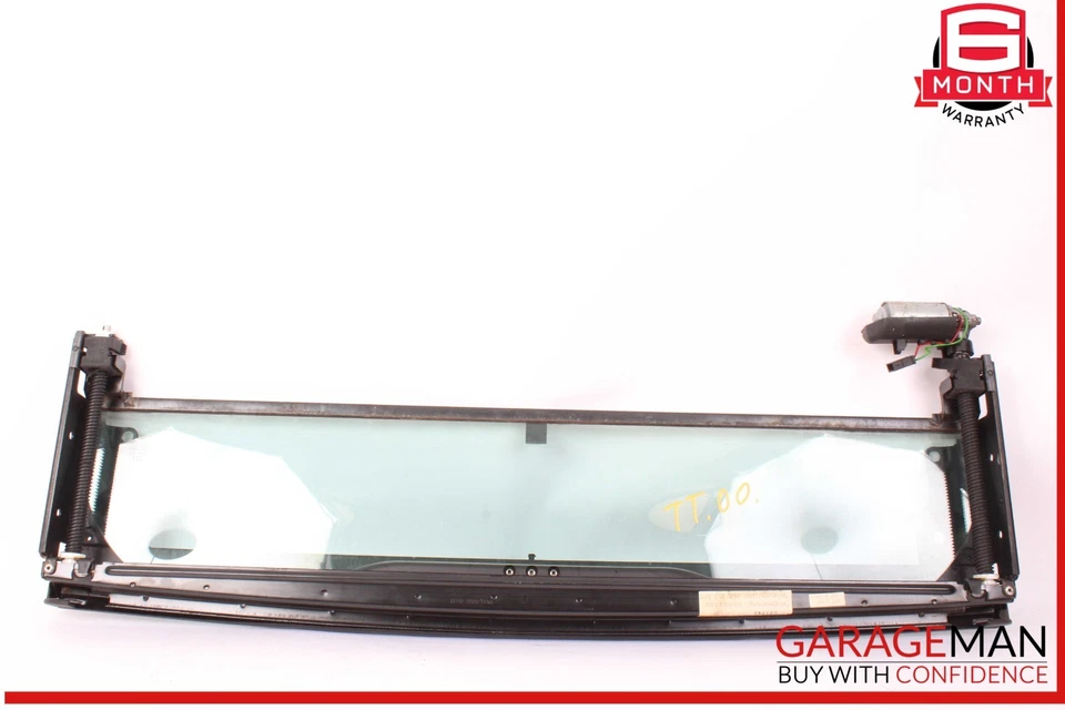 00-06 Audi TT Deflector de viento ventana trasera cristal 43R000470 OEM Foto 1 de 4