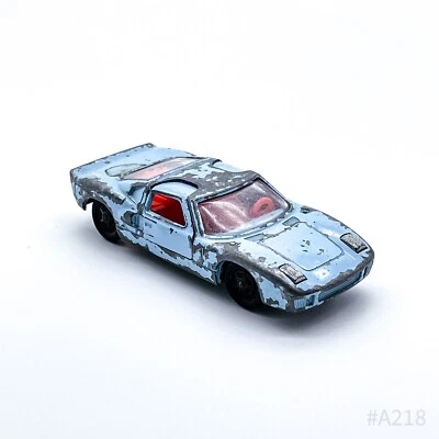 SIKU Coche a Escala Ford GT 40V 296 Hecho en Alemania Azul Claro - Imagen 1 de 4
