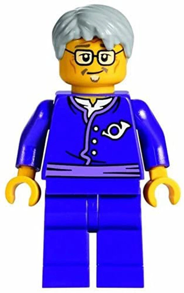 Lego Ninjago Postman Factuer Cartero Minifigure Exclusive From Set 70751 - Image 1 of 1