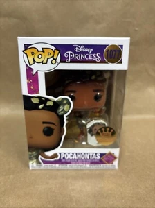 Funko Pop! Disney Ultimate Princess - Pocahontas (Gold) W/ Pin - Exclusive 1077 - Picture 1 of 6
