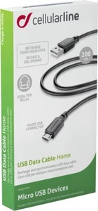 cellularline power cable mirco usb-B USB charge data 60 cm universel - Photo 1 sur 3