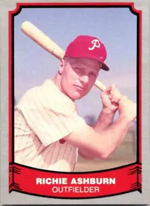 1988 Pacific Legends I Richie Ashburn #8 Philadelphia Phillies - Picture 1 of 2