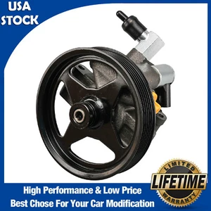 20260 Power Steering Pump & Pulley for Ford Crown Victoria 99-02 Expedition 2001 - Picture 1 of 19