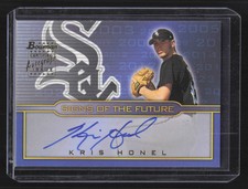 2002 Bowman Draft Picks & Prospects Kris Honel Signs of the Future RC Auto 