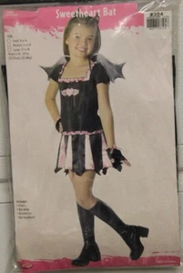 Fun World Child Costume Sweetheart Bat Size Large Sze 12-14 - Picture 1 of 1