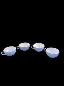 SPODE CHELSEA PLATIN Kaffee Teetassen 4er Set unbenutzt - Bild 1 von 11