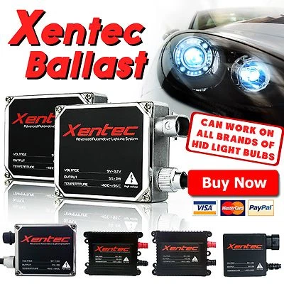 Two HID Kit 's Xenon Light Replacement Ballast H1 H3 H4 H7 H10 H11 H13 9004 9006 - Image 1 of 4