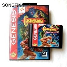 Castlevania bloodlines sega mega drive game with box