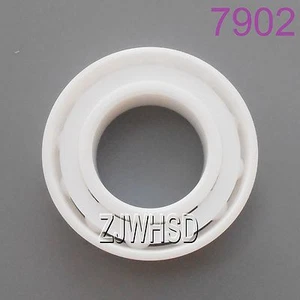 7902 Full Ceramic Zirconia Oxide Angular Contact Ball Bearing ZrO2 15 x 28 x 7mm - Picture 1 of 1