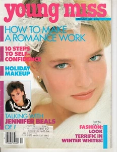 Vintage Teen Young Miss Magazine December 1983 JENNIFER BEALS - Picture 1 of 1