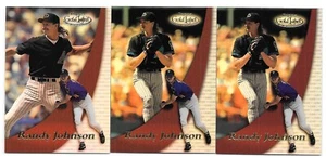 RANDY JOHNSON 3 CARD LOT 2000 TOPPS GOLD LABEL SET 59 CLASS 1 2 3 DBACKS YANKEES - Picture 1 of 1