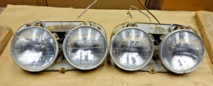 1959 Ford Truck HEADLIGHT BUCKET ASSEMBLIES Original pair - Picture 1 of 12
