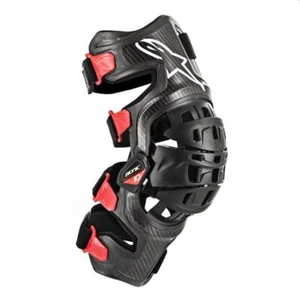Protector de rodilla derecho Alpinestars Bionic-10 carbono - Imagen 1 de 3