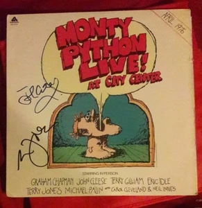 "Monty Python"...signed album!..."Eric Idle & John Cleese" - Picture 1 of 8
