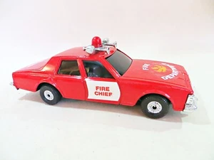CORGI CORGITRONICS 1008 'CHEVY CAPRICE FIRE DEPARTMENT FIRE CHIEF CAR' EXCELLENT - Picture 1 of 8