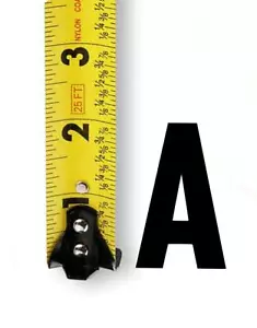 2" Replacement/Additional Letters | White Background for Message Boards - Picture 1 of 6
