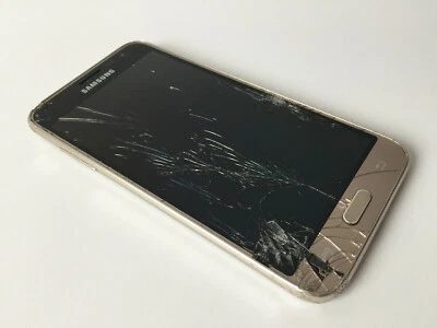 Samsung Galaxy J3 2016 SM-J320 Gold 8GB - Used Broken Screen For Parts As Is - Image 1 of 4