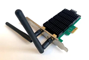 AU TP-Link T4E AC1200 Wireless Dual Board PCIe Adapter with 2x Antenna - Picture 1 of 3