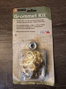 Nuovo vecchio stock Ozark Trail 991269 kit occhielli 20 pezzi occhielli 3/8 pollici x 1 cm - Foto 1 di 4