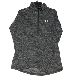 Suéter para mujer Under Armour Tech Twist 1⁄2 cremallera manga larga MD NUEVO CON ETIQUETA - Imagen 1 de 7