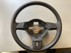 VOLKSWAGEN TOURAN STEERING WHEEL IN BLACK 5K0419091H 1T3 2010 - 2015 - Picture 1 of 3