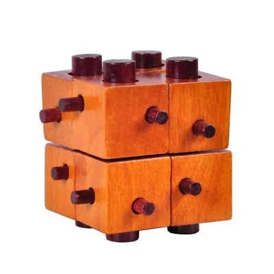 Rompecabezas Kongming Lock - 3D Brain Teaser Foto 1 de 3