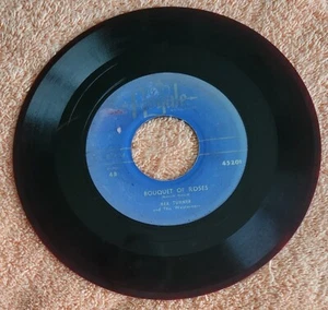 Rex Turner...."Texarkana Baby & Bouquet of Roses" 45 RPM 7" Red Vinyl Record  - Picture 1 of 2
