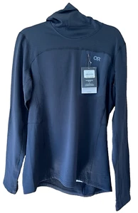 Outdoor Research Vigor Grid Fleece Pullover Hoodie Mens Large Gator Pocket - Picture 1 of 11