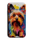 Colourful Yorkshire Terrier Phone Case Cover Dog Dogs Paint Splatters Fun Cw62