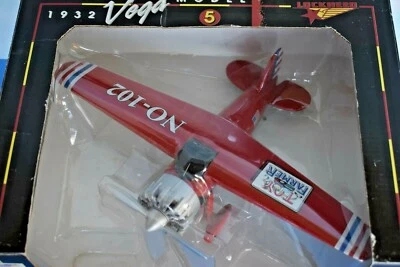 1932 Lockheed Vega Model 5 Plane Bank Die Cast Toy Farmer NO-102 Collector NIB - Image 1 of 4