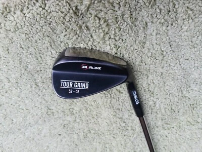 Ram Tour Grind 52deg Pitching Wedge w/35.5" Reg Flex Steel Shaft - Image 1 of 4