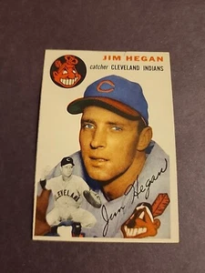 JIM HEGAN indians 1954 TOPPS #29 F Condition - Bild 1 von 2