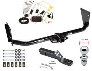 Trailer Tow Hitch For 04-06 Dodge Durango Complete Package w/ Wiring 1-7/8" Ball - Picture 1 of 8