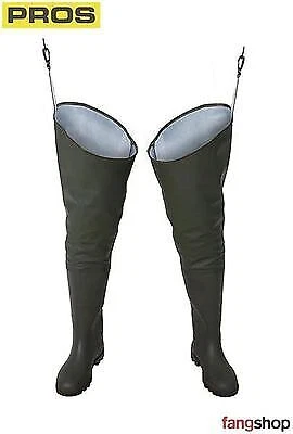 PROS Watstiefel Standard Anglerstiefel Fischerstiefel Teichstiefel Kanalstiefel