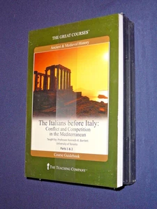 Teaching Co Great Courses DVDs :        ITALIANS BEFORE ITALY       new + BONUS - Picture 1 of 1