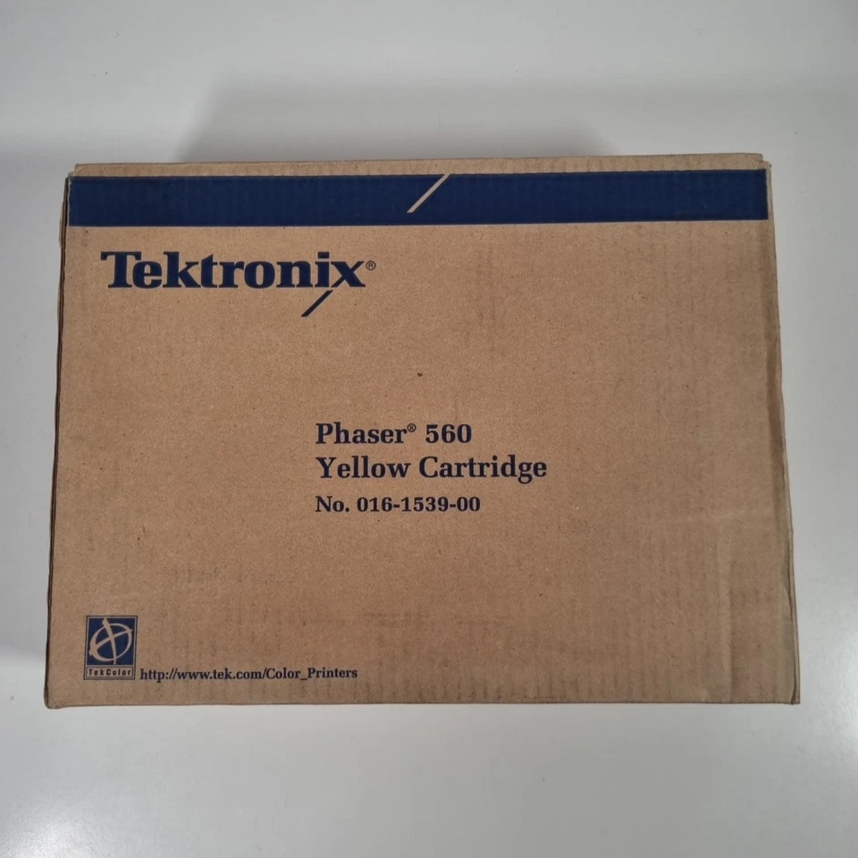 Zerox Phaser 560 Tektronix Yellow Cartridge Nº 016-1539-00 BNIB - Image 1 of 4