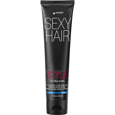 Crema-gel de peinado SexyHair Style Ultra Curl Support 5,1 oz Foto 1 de 4