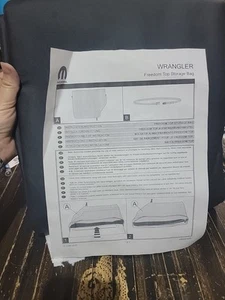 OEM Mopar 07-18 JK Jeep Wrangler Freedom Top Panel Storage Bag 68087383AA - Picture 1 of 6