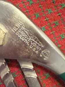 Vintage Diamond Tool & Horseshoe HL116P Groove-Joint Pliers Diamalloy USA NOS - Picture 1 of 22
