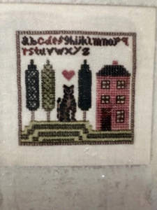 Chelsie And Me Chessie’a House #3 Cross Stitch Chart Only Cat, House - Picture 1 of 3