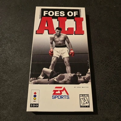 Foes of Ali (Panasonic 3DO, 1995) Long Box CIB Complete ~ Tested Authentic - Image 1 of 4