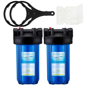 Geekpure Whole House 4.5" x 10" Big Water Filter Housing 1"NPT Pack 2 - Picture 1 of 7