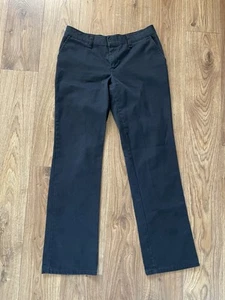 Pantalones de trabajo Dickies para mujer sitio negros ropa de trabajo pantalones chinos W32 L31 - Imagen 1 de 8
