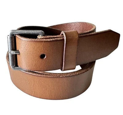 J Crew Brown Size 32 Genuine Leather Waist 40” X  1.25” - Image 1 of 4