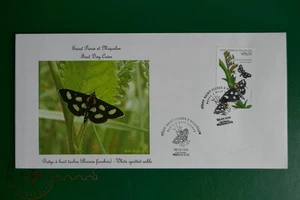 SPM/SAINT PIERRE ET MIQUELON FDC 2025 BUTTERFLY WHITE SPOTTED SABLE ANANIA FUNEB - Picture 1 of 1
